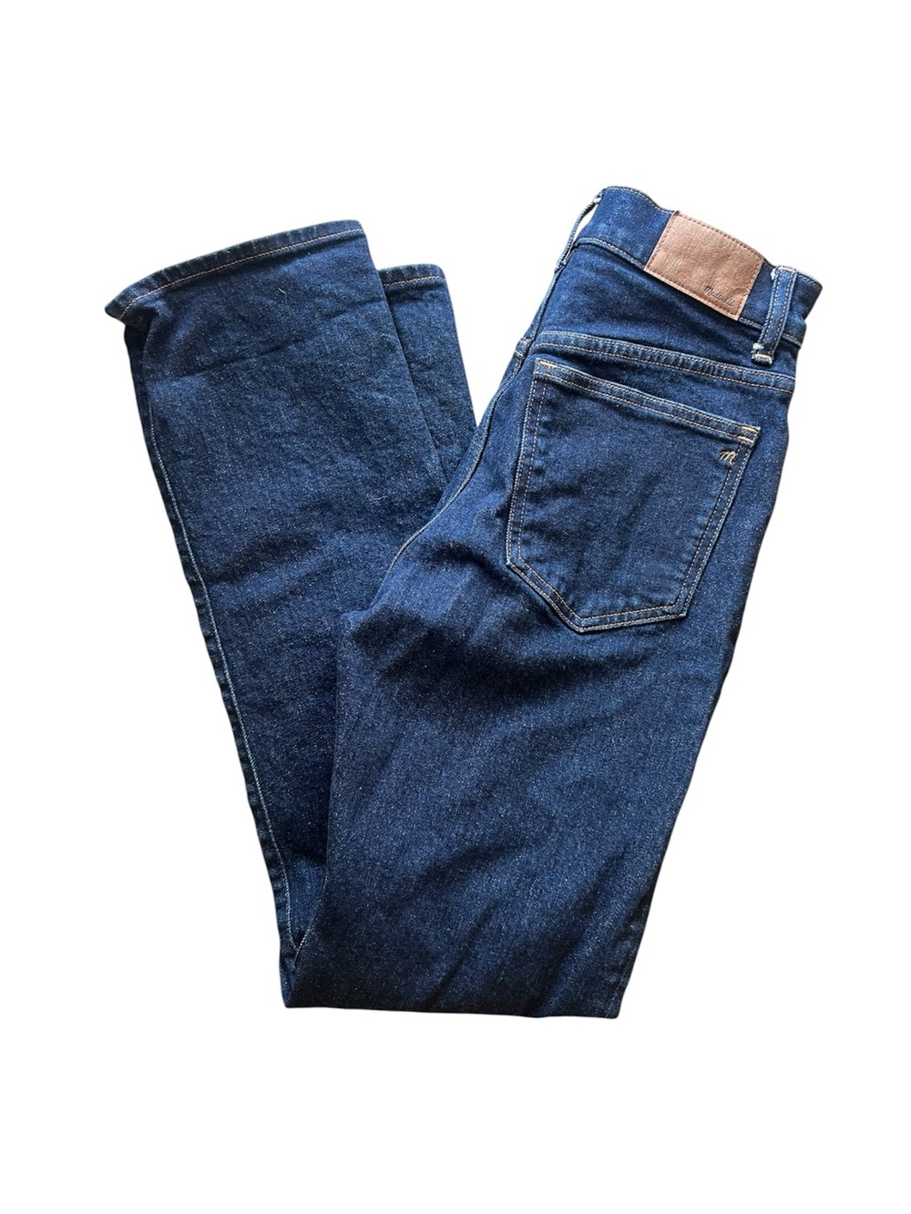 Madewell Women’s Jeans Size 24 W ‘90s Straight High Rise Dark Indigo Wash